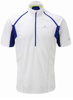 Ronhill Trail Zip  Short Sleeve Tee mens 424