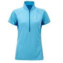 Ronhill Trail Short Sleeve  Zip Tee Womens