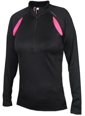 Ronhill Ladies Vizion Activewool Half Zip Top